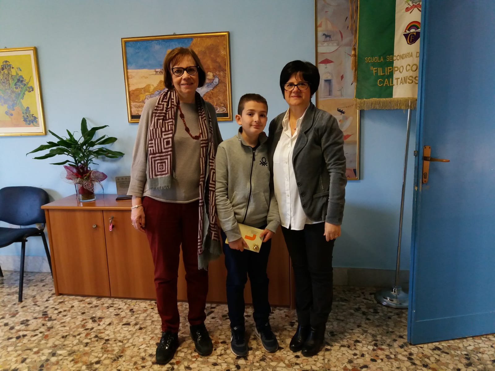 Foto alunno finale giochi matematici